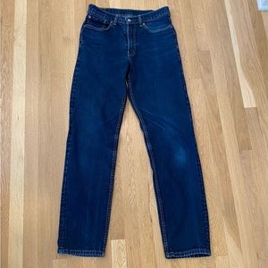 Levi’s Mens 550 Dark Stonewashed Jeans / Size 33 W x 34 L
